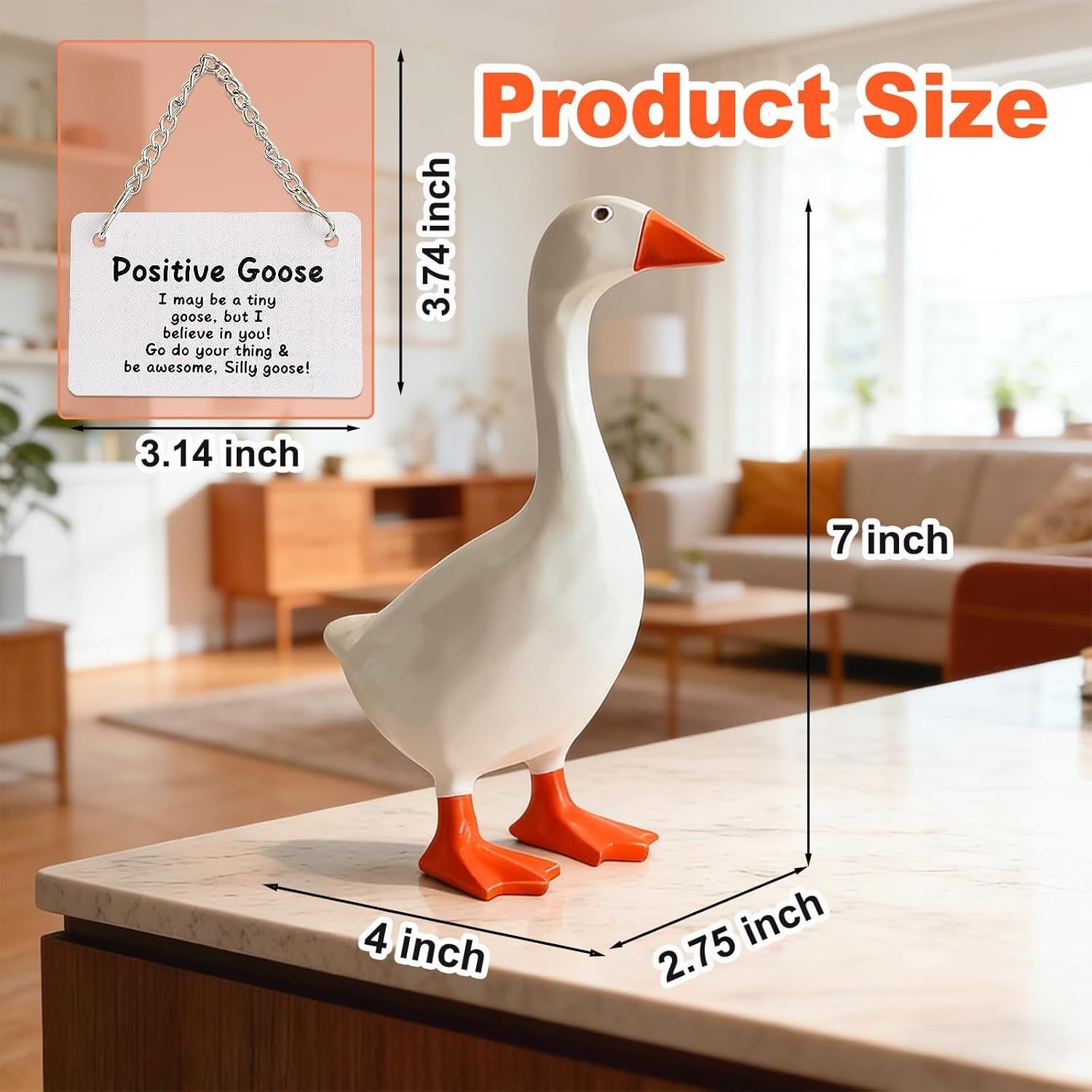 Cute Desk Decor Magnetic Key Holder Office Gift for Women Men 7 Inch