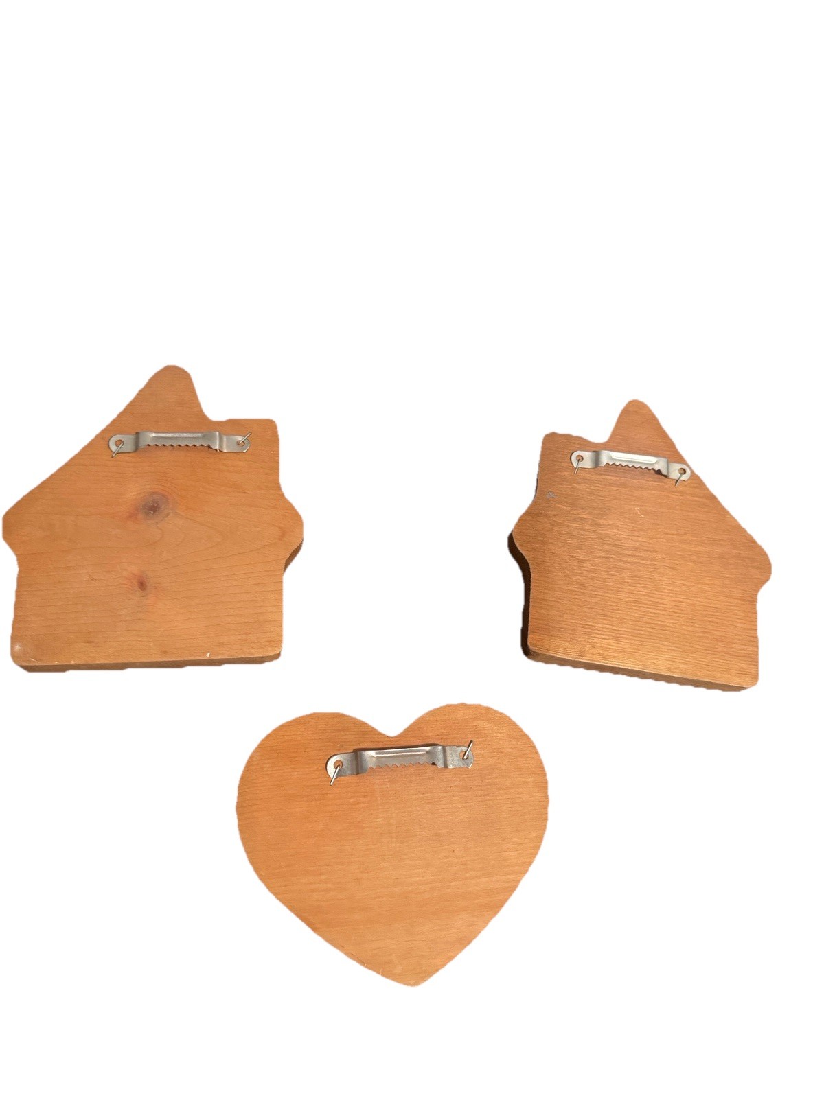 Home Sweet Home Hand-Painted Wooden Wall Decor Set Cottage Core Vintage