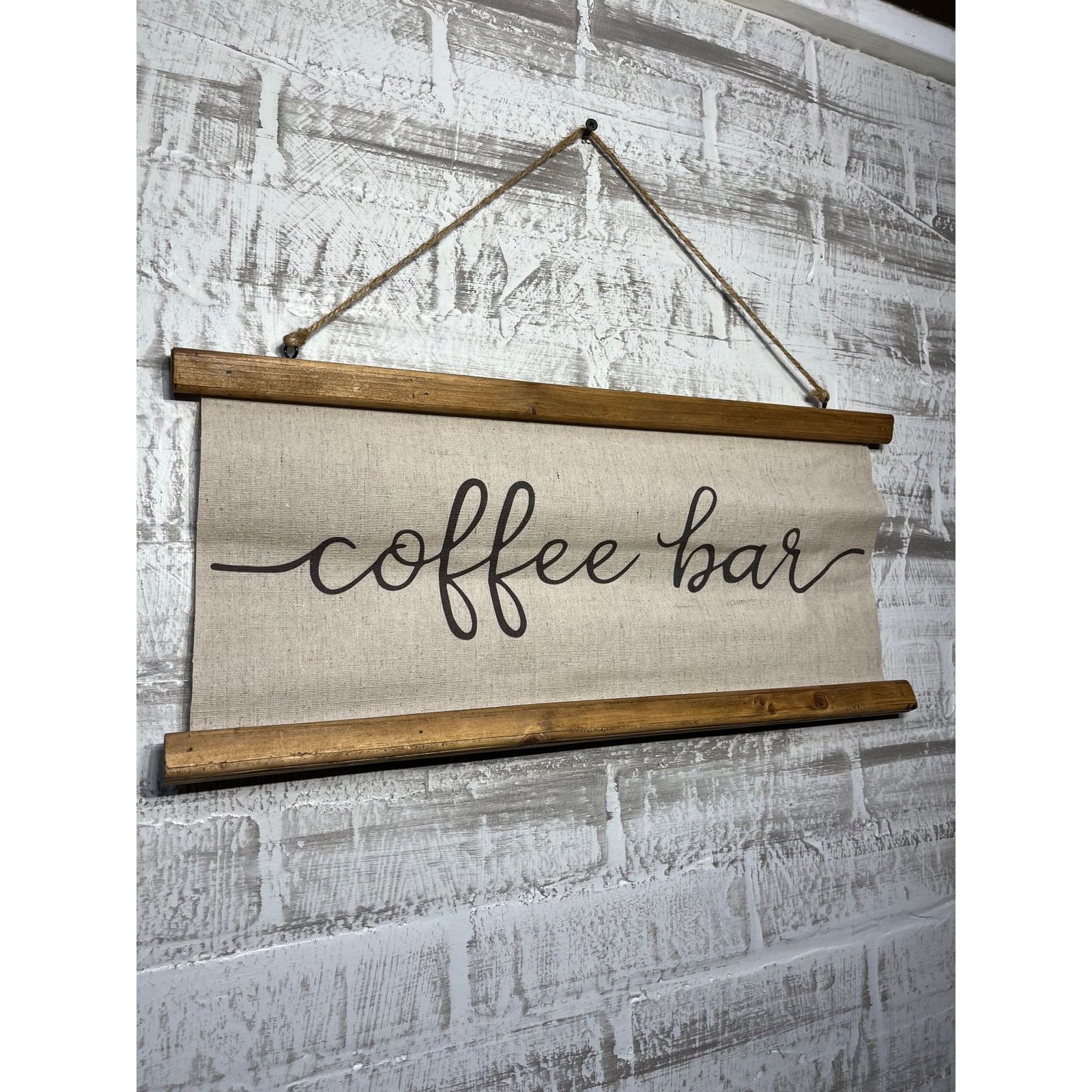 “Coffee Bar” Canvas Decor
