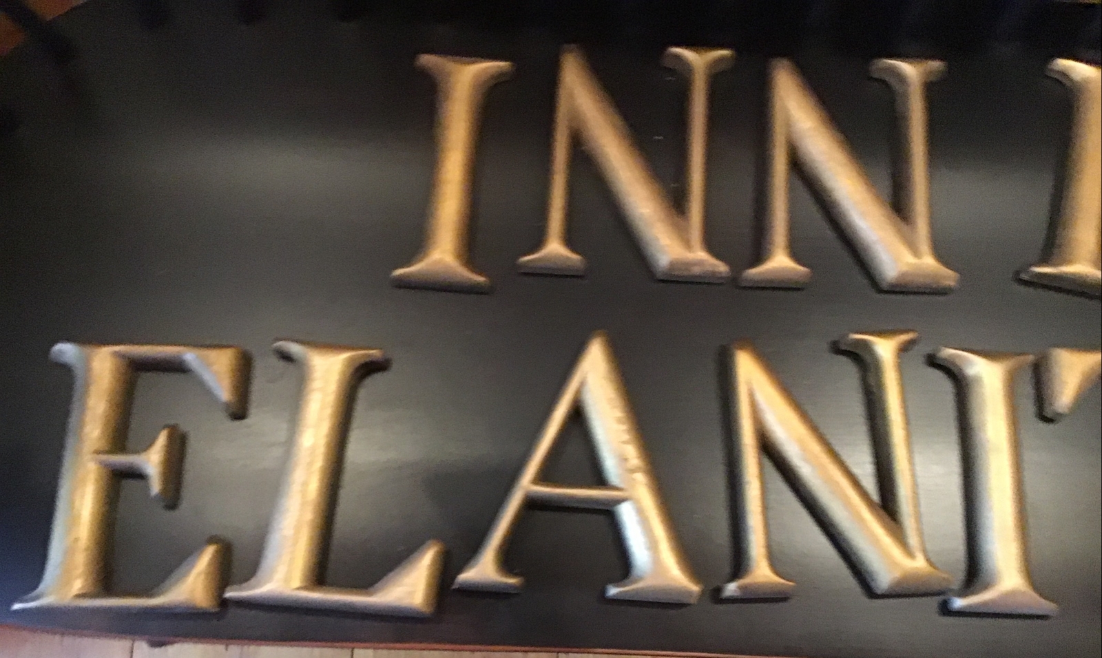 12 Wooden Letters Gold Leaf Type Paint 6” Tall Loose