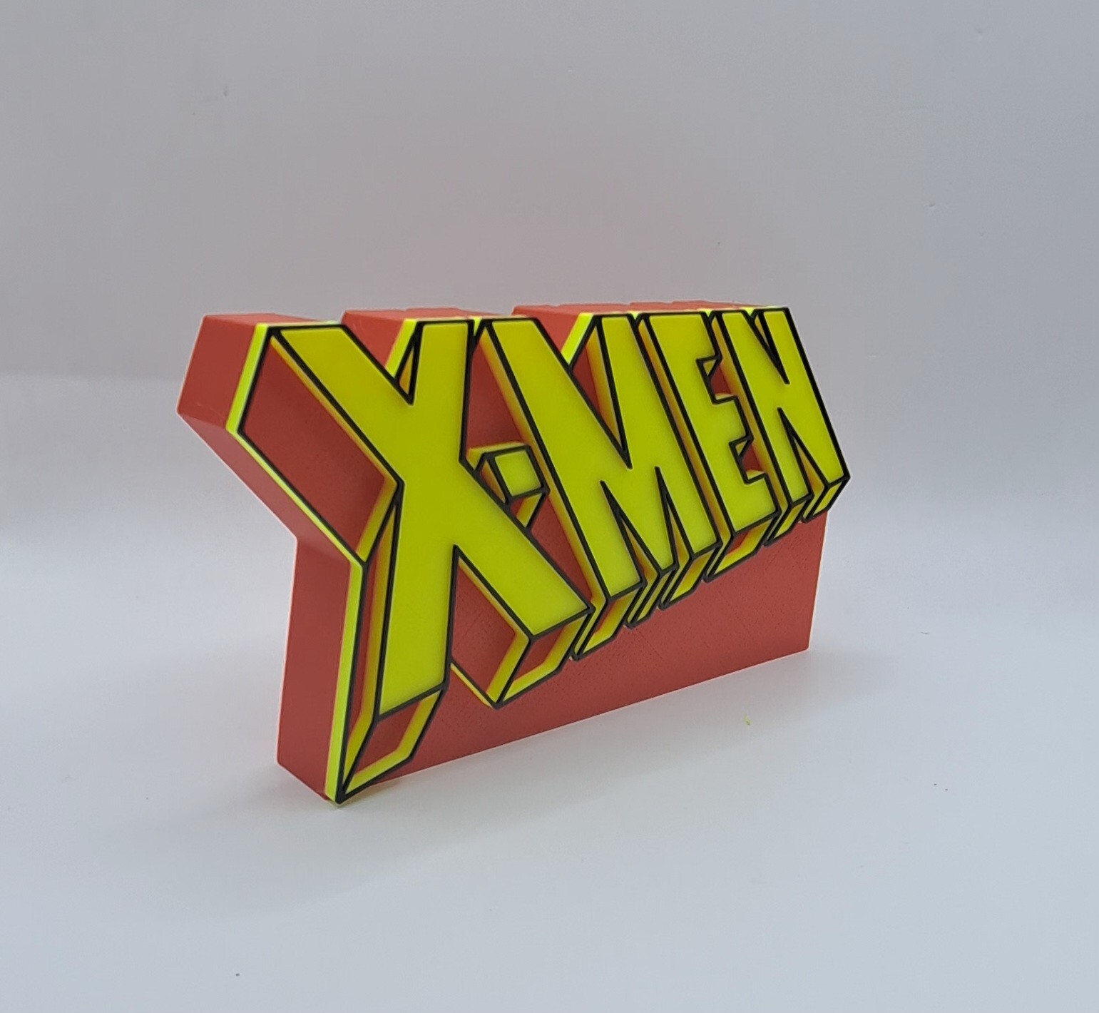 X-MEN Logo Sign Desktop Shelf Art