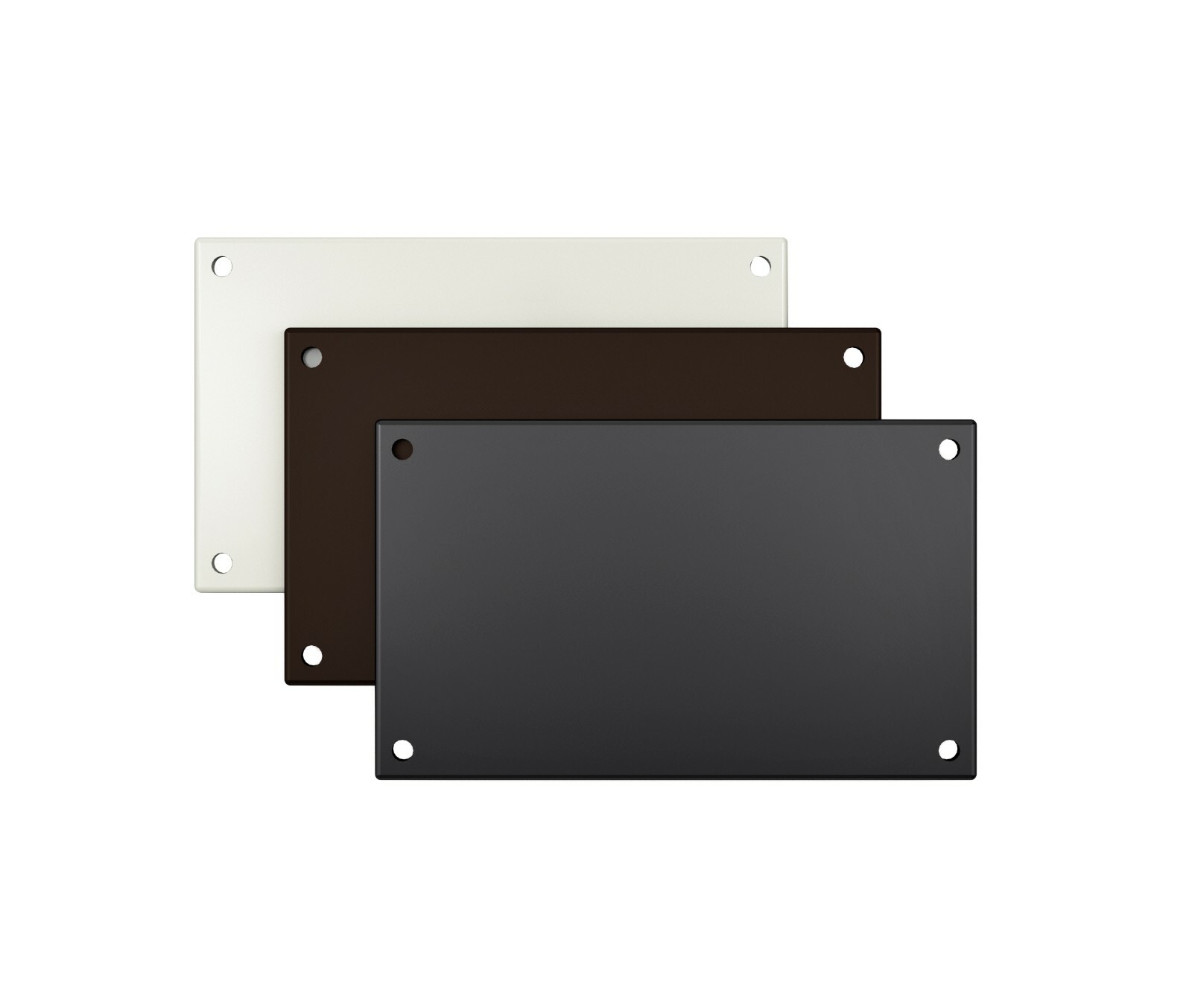 5″ Mounting Plate for Lighted Address Numbers, Durable Stainless Steel