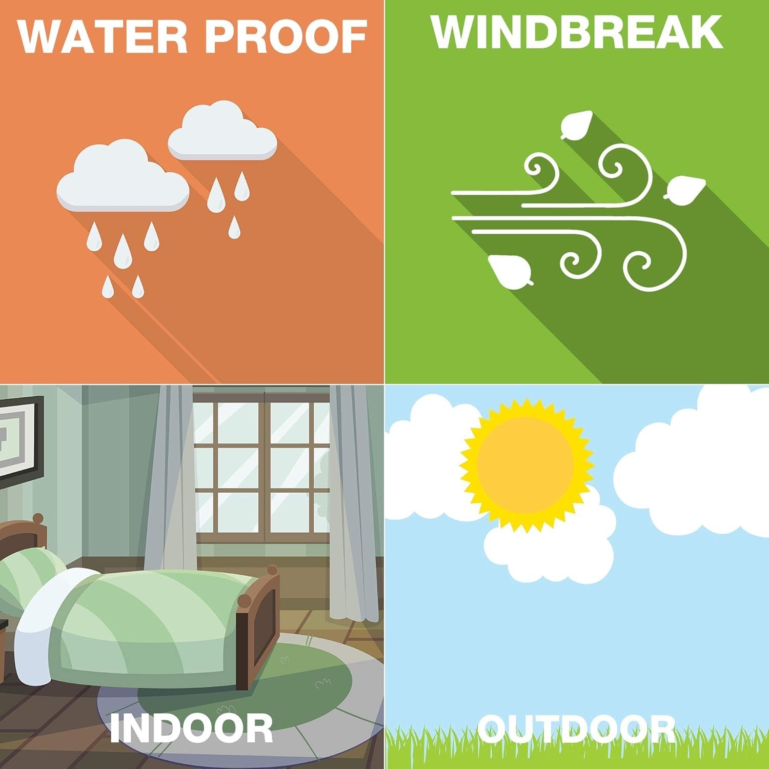 Durable 12×17.5 Inch Blank Lawn Signs with Metal Stakes – Waterproof & Windproof