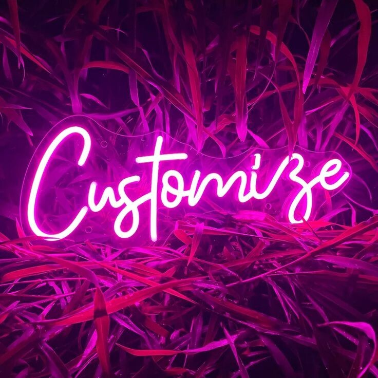Custom Neon Sign – Design Your Own LED Wall Light for Home, Wedding, Business