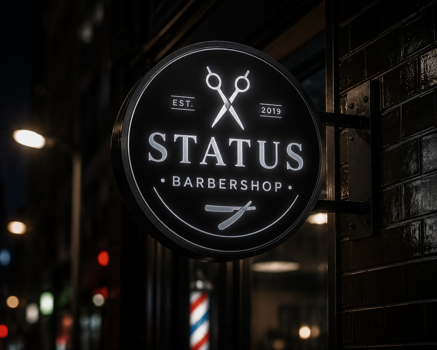Custom Double Sided LED Light Box Sign | Illuminated Outdoor Shop Sign