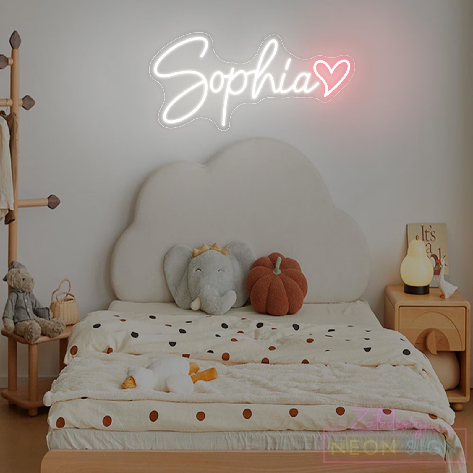 Custom Name Neon Sign Personalized Boys, Girls Bedroom Gift for Kid Dorm Decor