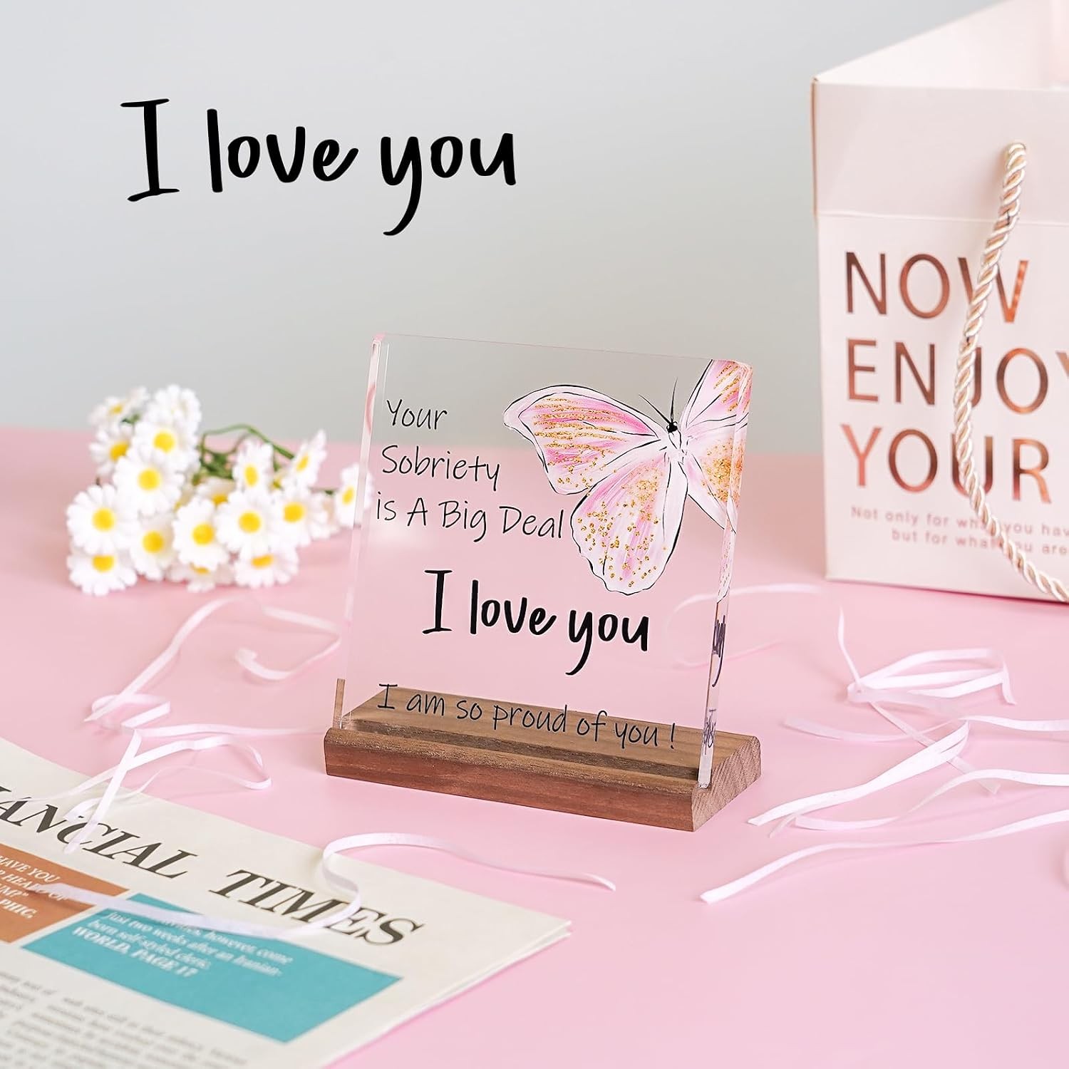 Sobriety Gifts for Women Men,1 Year Sober Gifts One Year Best Sobriety Gifts Rec