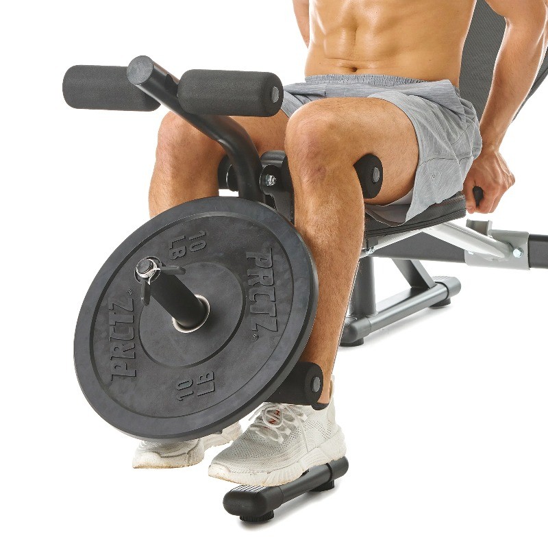 PRCTZ 10 Lb. Bumper Plate Weight Set, Fits 2 In. Diameter Barbell